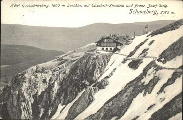 Schneeberg Oesterreich Hotel Hochschneeberg Elisabeth Kirchlei