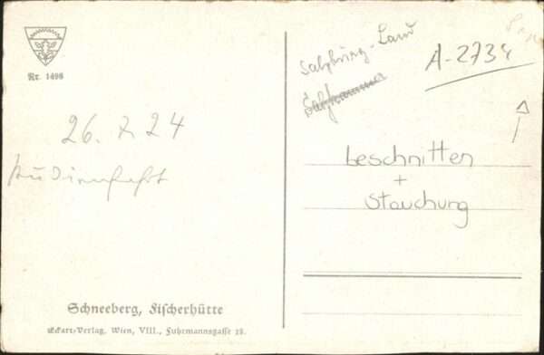 Schneeberg Oesterreich Fischerhütte – Bild 2