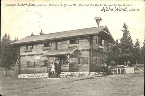 Hohe Wand Wilhelm Eichert Hütte