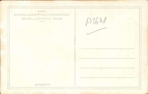 Duernstein Wachau Kirche Donau Dampfschiffgesellschaft Wi – Bild 2