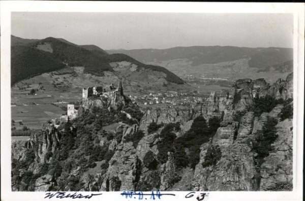 Wachau Oesterreich Burg Dürnstein Rossatz Weissenkirchen