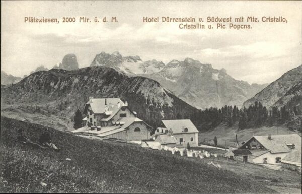 Plaetzwiesen Hotel Dürrenstein Cristallo Cristallin