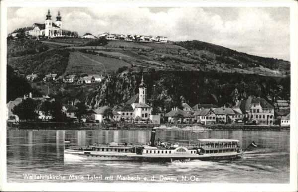 Maria Taferl Wallfahrtskirche Dampfschiff Donau