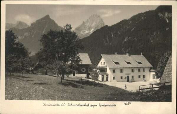 Hinterstoder Schmalzerhof Sptizmauer
