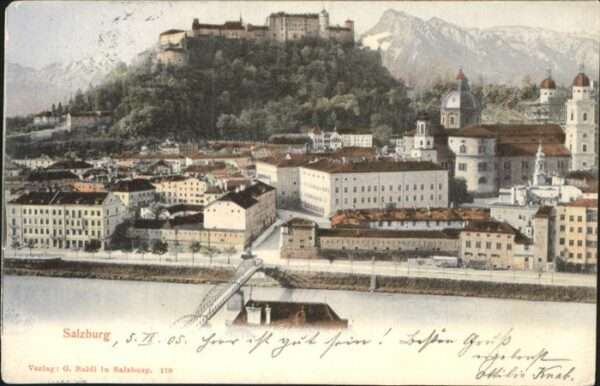 Salzburg Oesterreich Burg