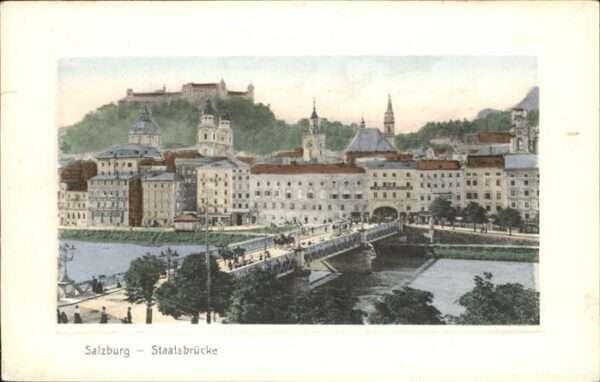 Salzburg Oesterreich Staatsbrücke