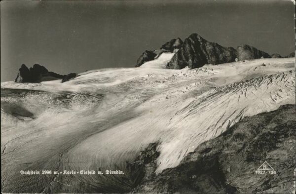 Dachstein Gebirge Karls Eisfeld Dirndln Simonyhütte