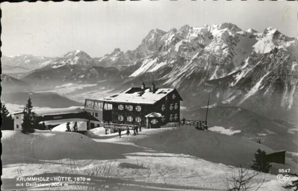 Dachstein Gebirge Krummholz Hütte