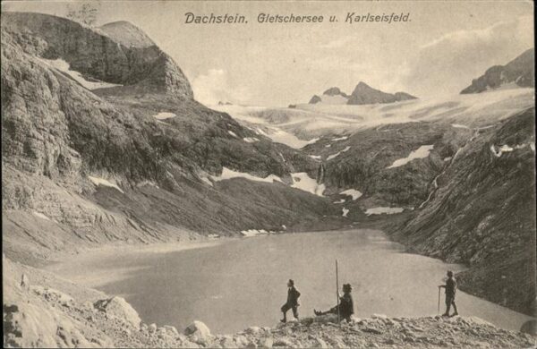 Dachstein Gebirge Gletschersee Karlseisfeld