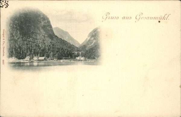 Gosau Oberoesterreich Gosaumühl