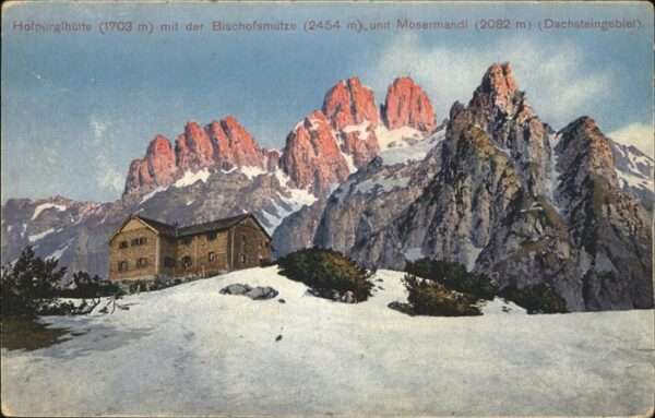Filzmoos Hofpürglhütte Bischofsmütze Mosermandl