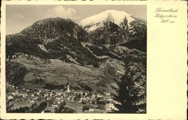 Bad Hofgastein Salzburg Teilansicht Bad Hofgastein von Pyrkerhö