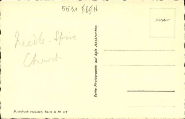 Eben Achensee Teilansicht Eben Achental Kirche – Bild 2