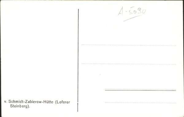 Lofer Schmidt_Zabierow_Hütte Steinberge Künst – Bild 2
