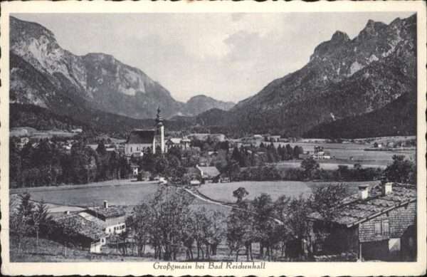 Grossgmain Teilansicht Grossgmain Flachgau