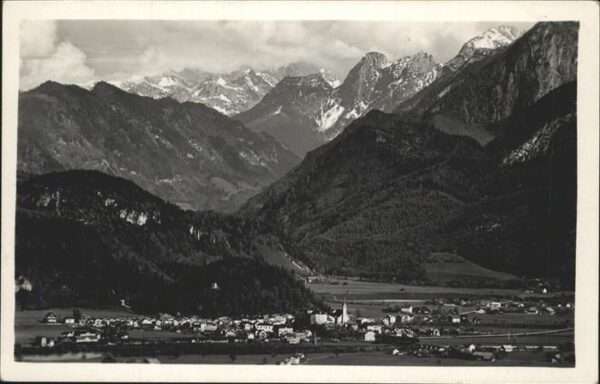 Golling Salzach Panorama Golling Salzachtal Lammertal D