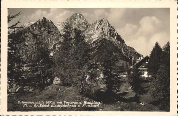Werfen Salzburg Ostpreussenhütte Vorberge des Hochkönig
