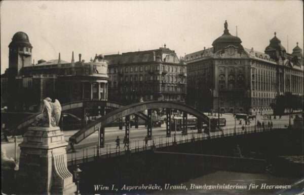 Strassenbahn Aspernbrücke Urania Wien