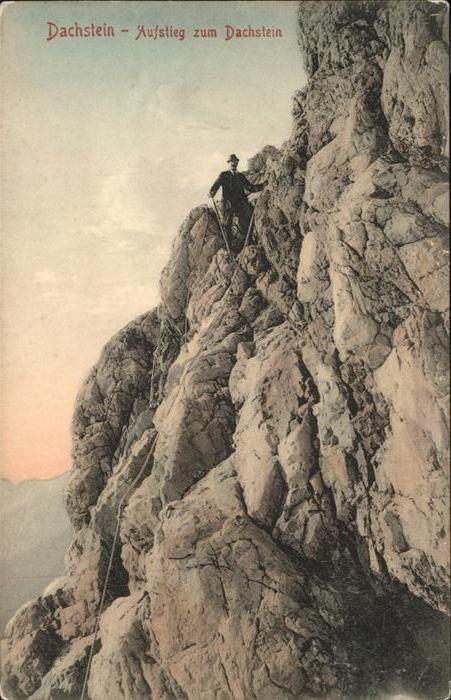 Bergsteigen Klettern Dachstein