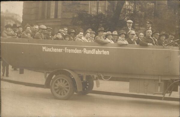 Autobus Omnibus Fremden Rundfahrten München