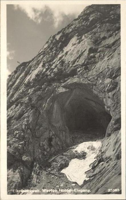 Hoehlen Caves Grottes Eisriesenwelt Werfen