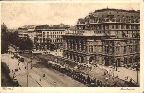 Strassenbahn Staatsoper Wien