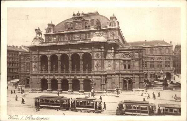 Strassenbahn Staatsoper Wien