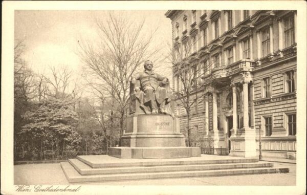 Goethe Johann Wolfgang von Denkmal Wien