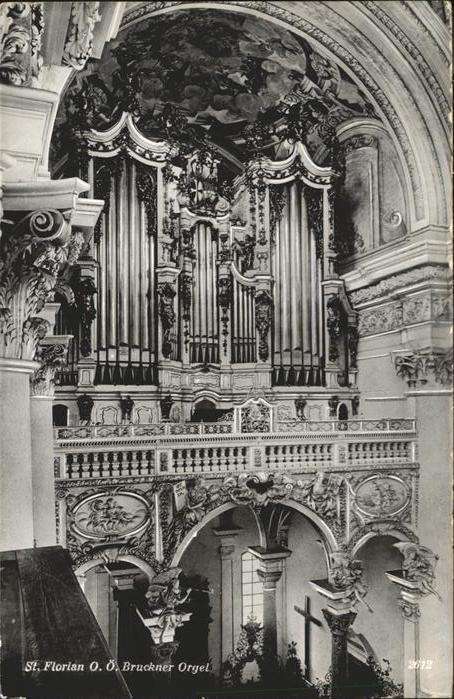 Kirchenorgel St Florian Bruckner Orgel  Österreich