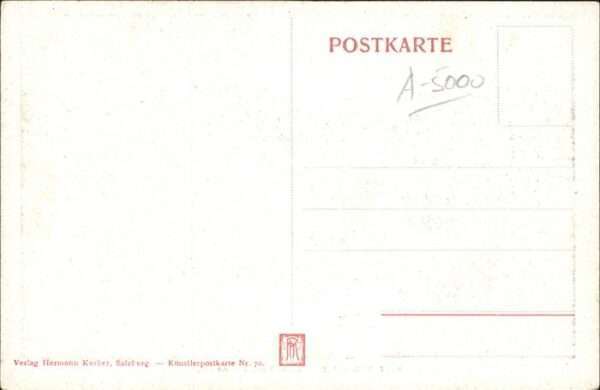 Kuenstlerkarte Nr 70 Salzburg – Bild 2