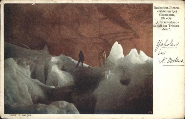 Hoehlen Caves Grottes Dachstein Rieseneishöhle Obertraun Glet