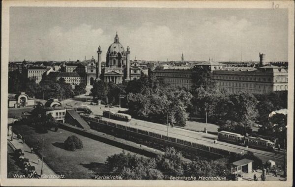 Strassenbahn Wien Karlsplatz Hochschule
