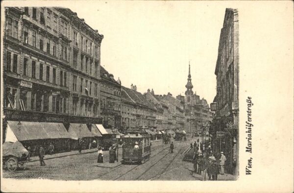 Strassenbahn Mariahilferstrasse Wien