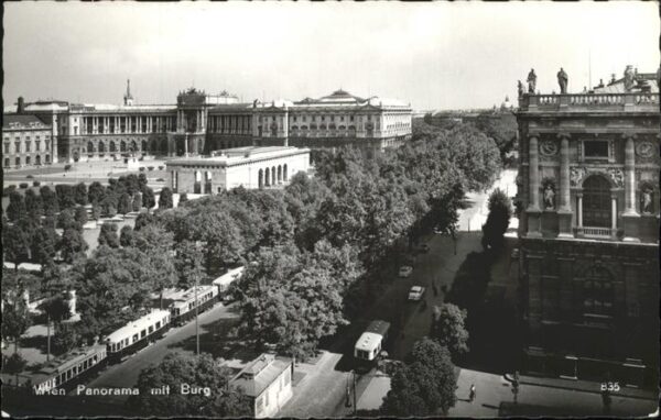 Strassenbahn Wien Panorama