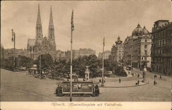 Strassenbahn Wien Maximilianplatz