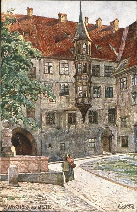 Wagner Richard Kuenstler Alte Hof München