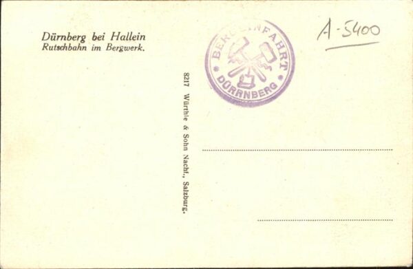 Salzbergwerk Rutschbahn Dürnberg Hallein – Bild 2