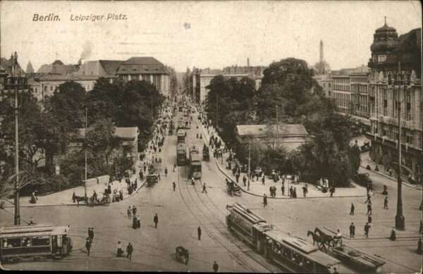 Strassenbahn Berlin Leipziger Platz
