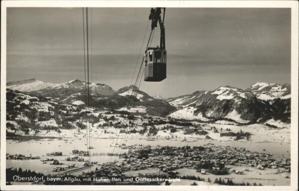 Seilbahn Oberstdorf Gottesackerwände