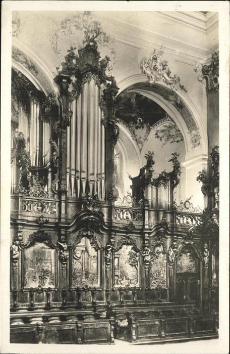 Kirchenorgel Ottobeuren Chorgestühl