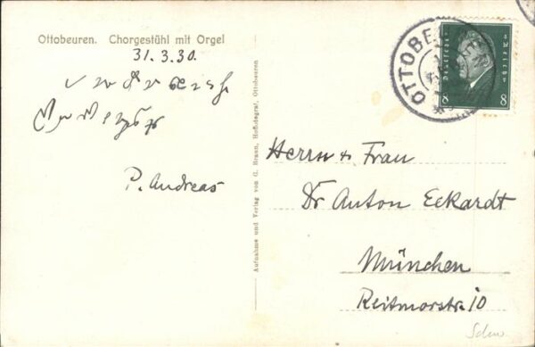 Kirchenorgel Ottobeuren Chorgestühl – Bild 2