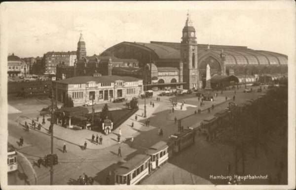 Strassenbahn Hamburg Hauptbahnhof