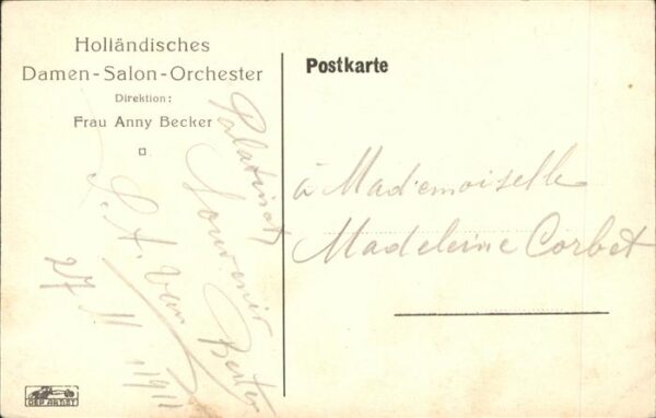 Damenorchester Holland Anny Becker – Bild 2