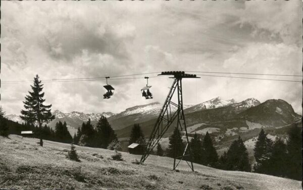 Sessellift Oberstdorf Schrattenwang Söllereckbahn
