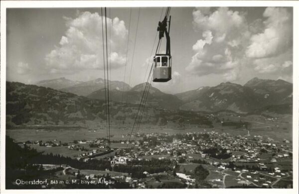 Seilbahn Oberstdorf Allgäu