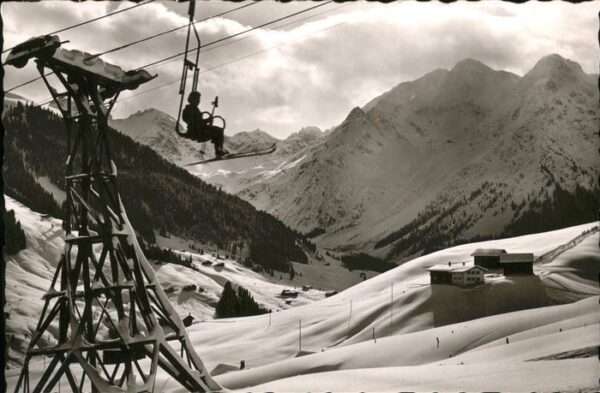 Sessellift Hirschegg Wintersportplatz