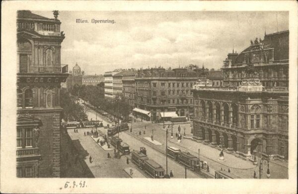 Strassenbahn Opernring Wien