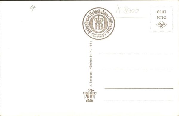 Hofbraeuhaus Muenchen Bier Festsaal – Bild 2