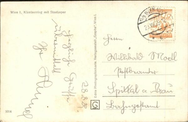 Strassenbahn Kärntnerring Staatsoper Wien – Bild 2