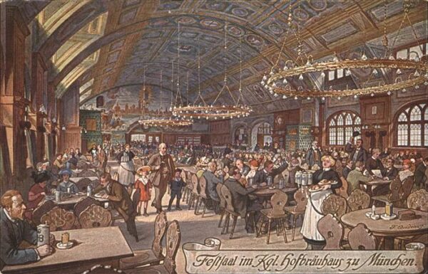Hofbraeuhaus Muenchen Bier Festsaal